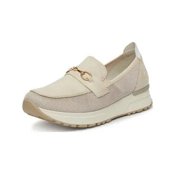 Pánská móda Polobotky Rieker N7455-60 Béžová 40