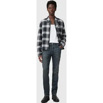 Pánské džíny Džíny AllSaints SID M023EB námořnická modř 59A, vel. 38/32