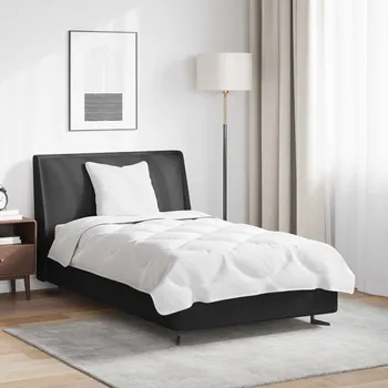 Zahradní nábytek Sada přikrývek s polštářem 2 pcs Bílá Mikrovlákno Bílá 3376854