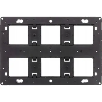 Elektrická zásuvka Šestinásobný Rámeček Legrand , šedý