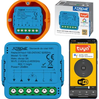 IP kamera INTELIGENTNÍ OVLADAČ XTREME MODUL PRO ROLETY DO KRABIČKY WIFI TUYA SMART