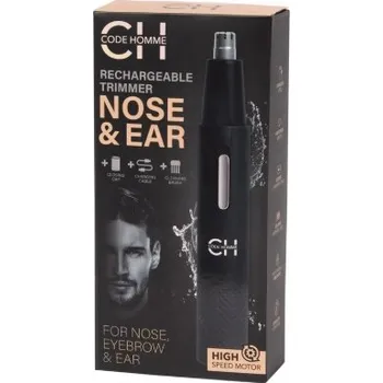 Strojek na vlasy Zastřihovač chloupků v nose a uších Code Homme, nabíjení USB-C