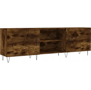 Televizní stolek TV stolek, kouřový dub, 150x30x50 cm