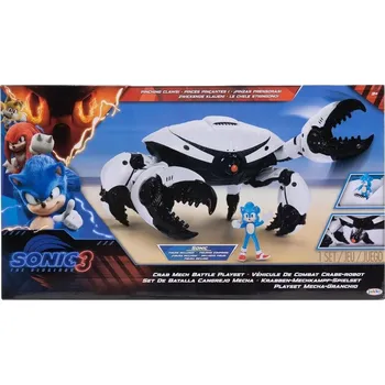 Figurka SONIC THE HEDGEHOG 3 FILM JAKKS SADA CRAB MECH BATTLE + FIGURKA SONIC