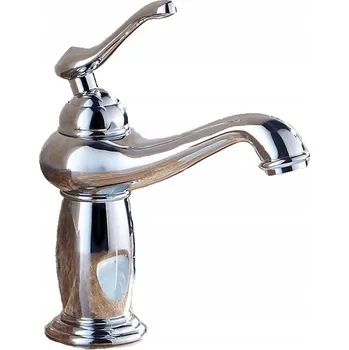 Vodovodní baterie Stojánková umyvadlová baterie LAUFERI VIOLA, stříbrná