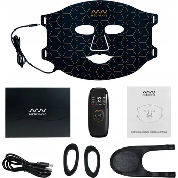 Pleťová maska LED MASKA PRO FOTONOVOU TERAPII SVĚTLEM FOTOBIOMODULACE silikonová ZDRAVOTNICKÁ