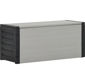 Odpadkový koš Odpadkový koš šedo-černý 85 x 34 x 40 cm, PVC, 100% PP