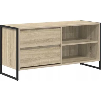 Televizní stolek TV stolek se zásuvkou Sonoma 100 x 36 x 49,5 cm