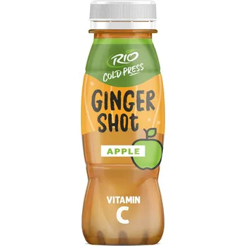 Rio Cold Press Ginger Shot Apple 6x180ml