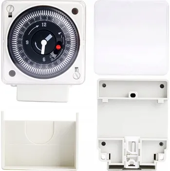 IP kamera PROGRAMATOR CZASOWY ASTRONOMICKÉ HODINY 230V AC JEDNOKANÁLOVÉ S LCD 230V