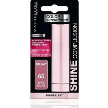 Přípravek na rty Maybelline Color Sensational Shine rtěnka 65 SPICY MAUVE
