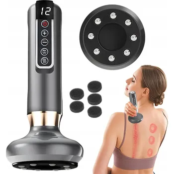 Masážní přístroj Elektrická Čínská Baňka Masážní Přístroj Anticelulitidní Hřejivý 3v1 SPA