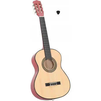 Klasická kytara Kytara klasická 1/2 (34) přírodní, délka 87,5 cm, menzura 52,5 cm