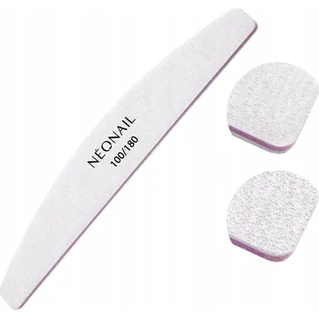 NEONAIL pilník oboustranný šedý loďka 100/180