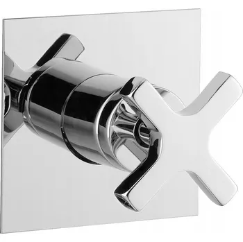 Vodovodní baterie Sprchová baterie Sapho TRAX stříbrná