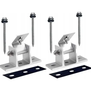 IP kamera 2x NASTAVITELNÁ SADA DRŽÁKŮ SOLÁRNÍHO PANELU