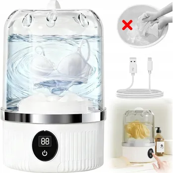 Praní a péče o prádlo MINI DOMÁCÍ CESTOVNÍ PRAČKA SNADNÁ OBSLUHA PRÁDLO PONOŽKY 1L