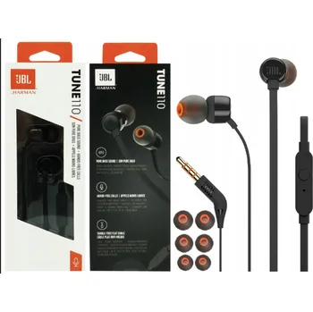 Sluchátka Sluchátka do uší JBL T110