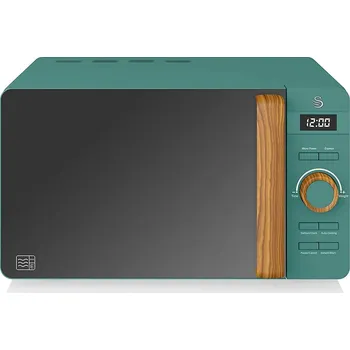 Mikrovlnná trouba Swan Nordic mikrovlnná trouba 20 l, 6 úrovní výkonu, 800 W - POŠKOZENÁ