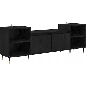 Televizní stolek TV stolek Černý Dub 160 x 35 x 55 cm