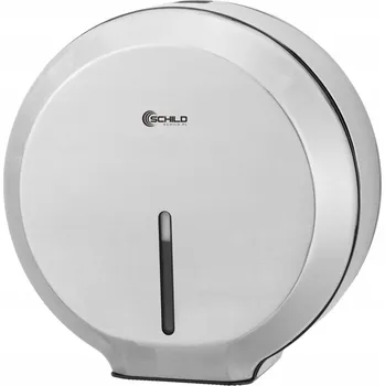 Profesionální Dávkovač toaletního papíru Jumbo 650 m, zásobník na ocel, držák