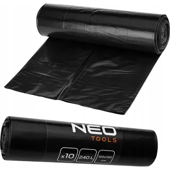 Pytle na odpadky Pytle na odpadky NEO TOOLS 240 l 10 ks