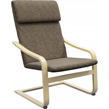 Křeslo Křeslo ušák Homcom hnědé