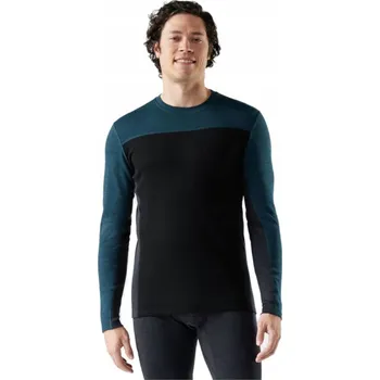 Pánské tričko Smartwool Mens Classic Thermal Merino Colorblock Crew