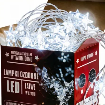 Vánoční dekorace Vánoční osvětlení na stromeček Raltek vnitřní 5 m 21 - 50 žárovek