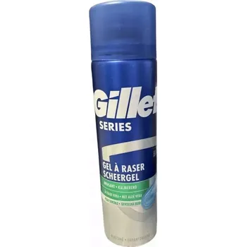GILLETTE Series Aloe Vera Zklidňující Gel na holení, 200 Ml