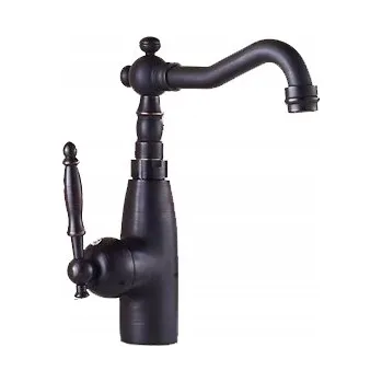 Vodovodní baterie Umyvadlová baterie LAUFERI černá