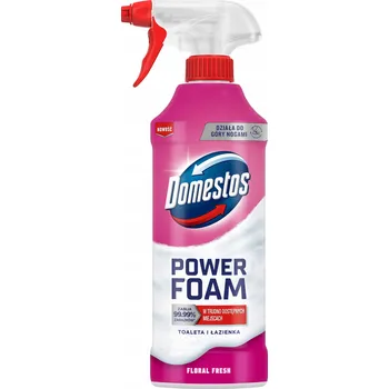 Domestos Power Foam Čisticí pěna do toalet a koupelen Flower 435 ml
