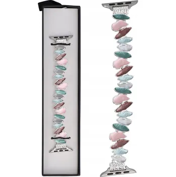 Náramek Náramek GlacierX pro Apple 17mm stříbrný