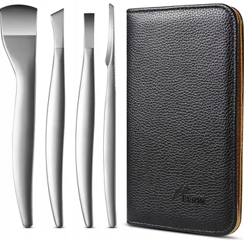 FVION Profesionální sada nožů na pedikúru 4 ks Ostří Na Nohy a nehty