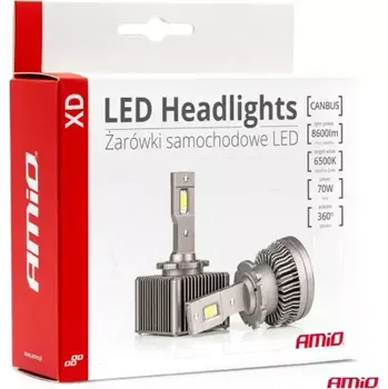Autožárovka AMIO LED žárovky hlavního svícení D3S XD Series AMiO