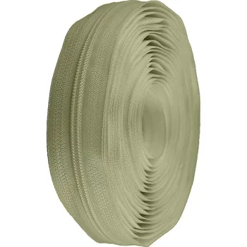 Zip Zip spirálový No 5 metráž pro jezdce typu POL, malé, 244 zelená lipová světlá