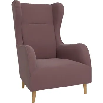 Křeslo Růžové sametové křeslo ušák Carole – Ropez ID_1560864