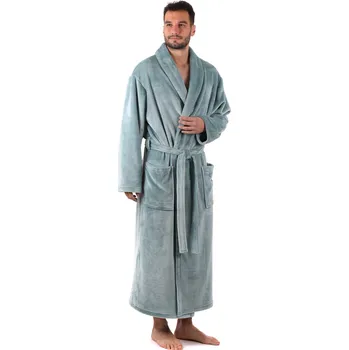 Pánský župan Siena se šálovým límcem pánský Mineral Blue M