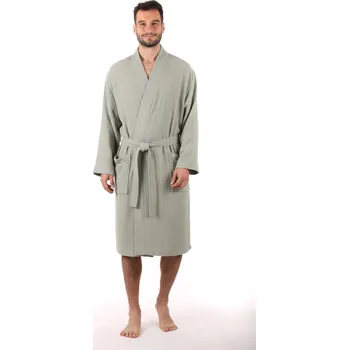 Pánský župan Dacca pánské Sage Green S