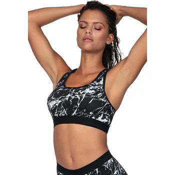 Dámské termo spodní prádlo Reviver L5183/0 barva:černobílá XL