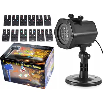 Osvětlovací technika Laserový projektor Star Shower 5 W IP65 10 m