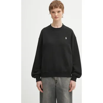 Dámská mikina Mikina Polo Ralph Lauren ISLAND FLC, XS, černá, 99X