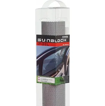 Stínítko do auta Fólie - Sluneční clona "Síťová struktura" pro zatmavení oken 48x104 cm