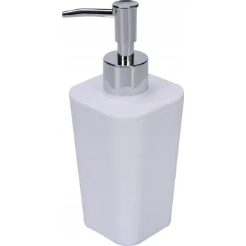 Dávkovač mýdla Ruční dávkovač mýdla stojící Fala 330 ml bílý