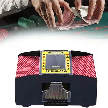 Desková hra AUTOMATICKÁ MÍCHAČKA KARET NA POKER - STROJEK PRO MÍCHÁNÍ KARET