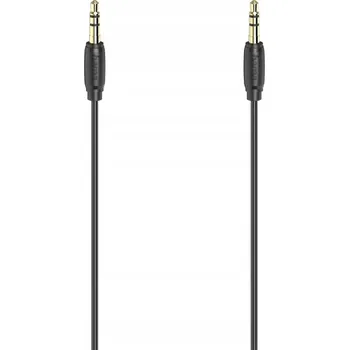 Audio kabel Hama 00205117 audio kabel 0,5 m 3.5 mm černý