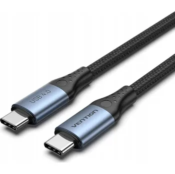 Datový kabel Kabel Vention USB typ C - USB typ C 1 m šedý