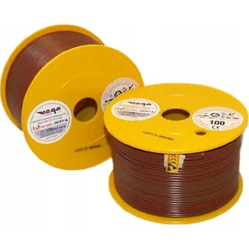 elektrický kabel Kabel LGY/H05V-K 1,50 mm2 100m Hnědo-Červený