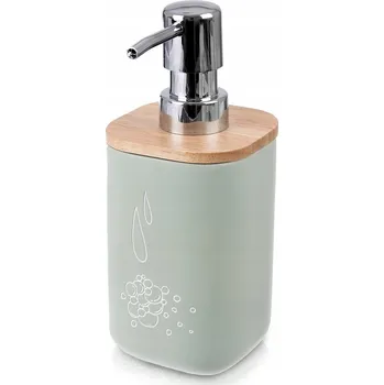 Dávkovač mýdla Dávkovač na tekuté gelové mýdlo, nádoba, zelený bambus