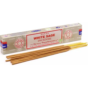 Vonná tyčinka NAG CHAMPA vonné tyčinky PYLOVÉ SATYA 15g Šalvěj